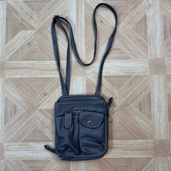 Rosetti Sling Purse Crossbody Shoulder Handbag Faux Leather Adjustable Strap OS - Picture 1 of 6